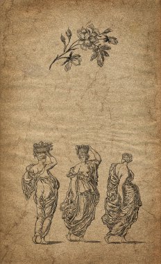 Ülke kadın illüstrasyon