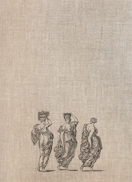 Иллюстрация сельских женщин — стоковое фото
