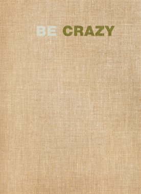 yazıt keten zemin üzerine deli