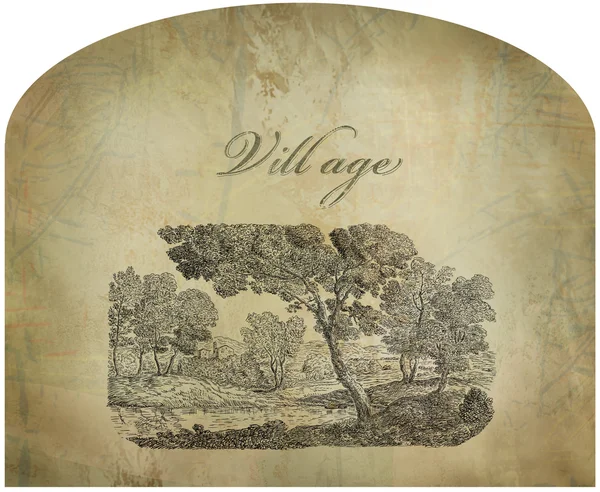 Illustration du village — Photo