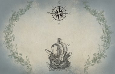 eski korsan haritası