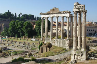 kalıntıları Roma Forumu (foro romano), Roma, İtalya로마 포럼의 유적 (foro romano) 로마, 이탈리아