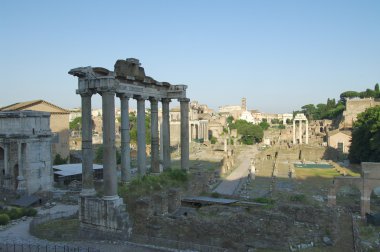 kalıntıları Roma Forumu (foro romano), Roma, İtalya로마 포럼의 유적 (foro romano) 로마, 이탈리아