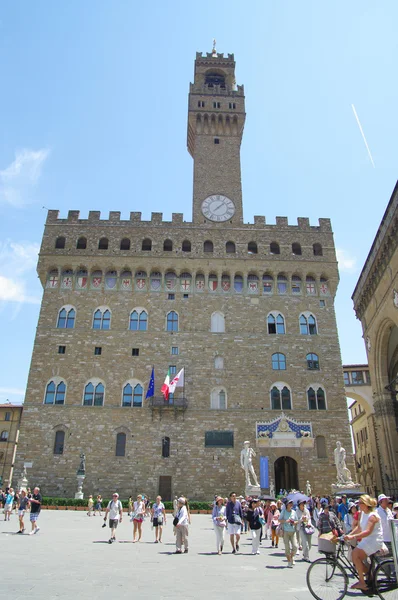 Palazzo vecchio, Florencie, Itálie. — Stock fotografie