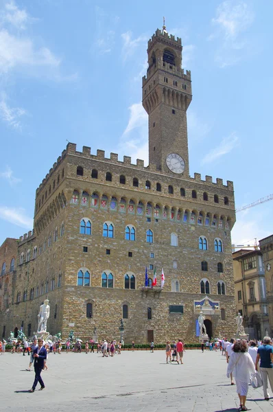 The Palazzo Vecchio, Florence, Italy. — Stock Photo, Image