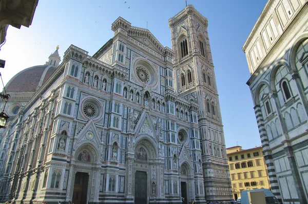 Florentské katedrály ve Florencii (Itálie) — Stock fotografie