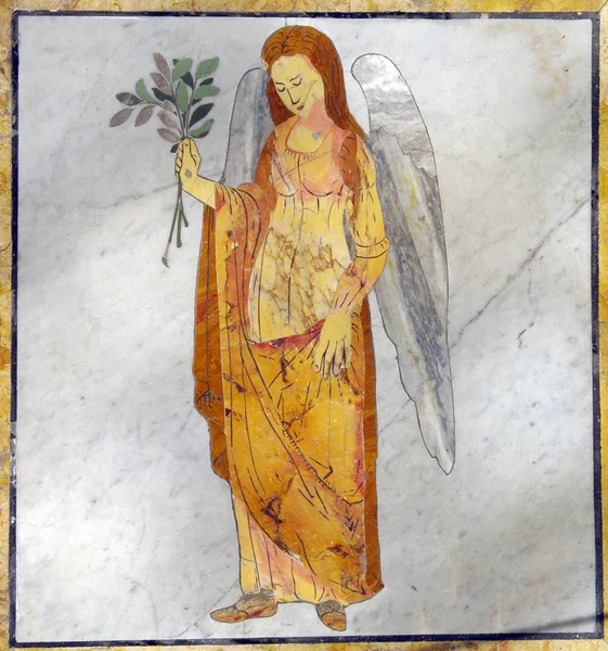 Angel mosaik — Stockfoto