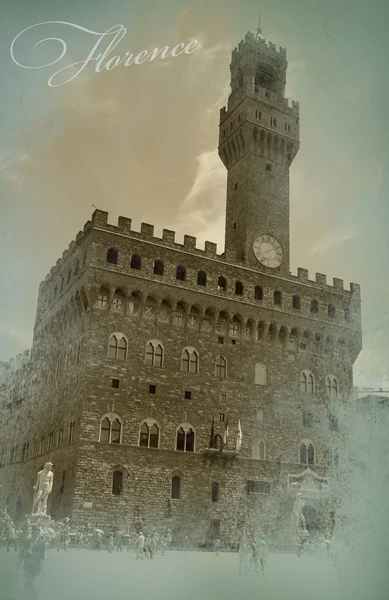 Cartolina di Firenze — Foto Stock