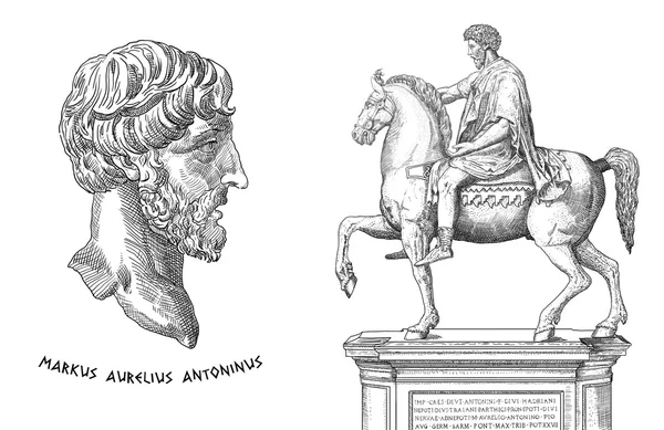 Marco Aurelius — Foto Stock