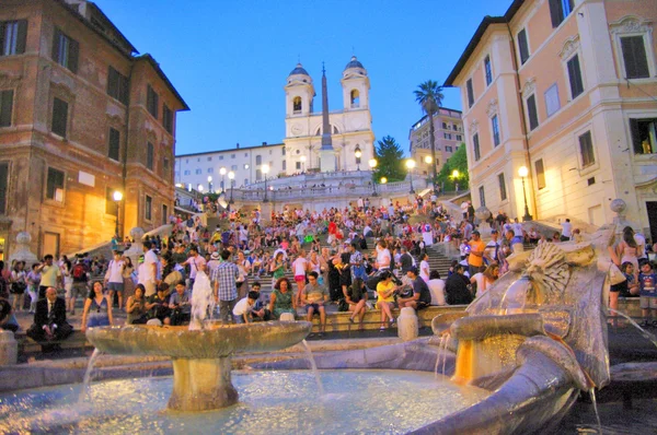 Via Condotti i Roma. – stockfoto