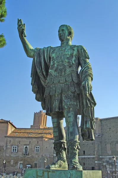 Statue of emperor Augustus in Rome, Italy — Stock Photo, Image