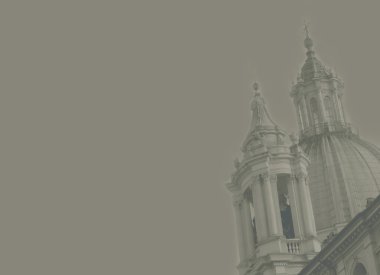 Roma manzaralı eski arka plan