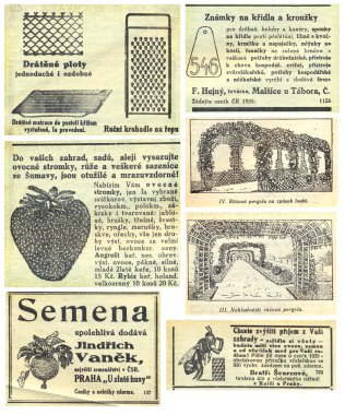 reklam, 1935, czeh Cumhuriyet Gazetesi sayfası