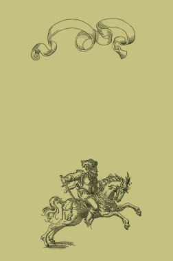 Knight illüstrasyon