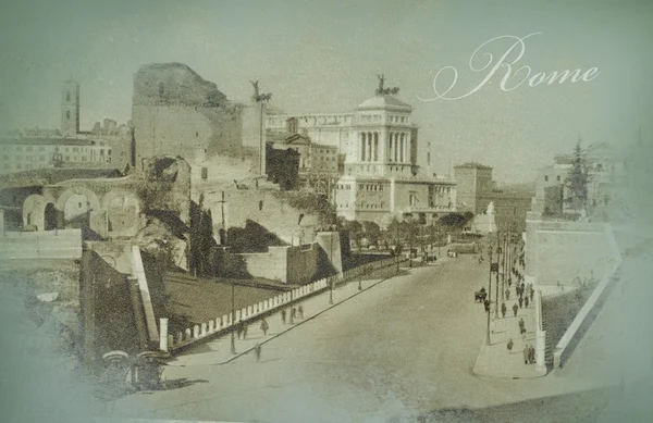 Roma vista illustrazione — Foto Stock