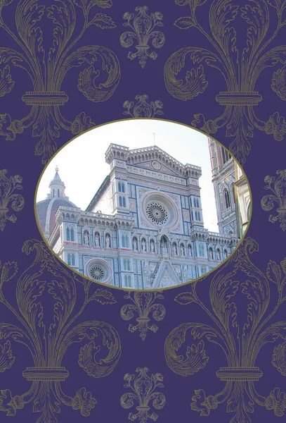 Florence view illustration — Stock Photo, Image