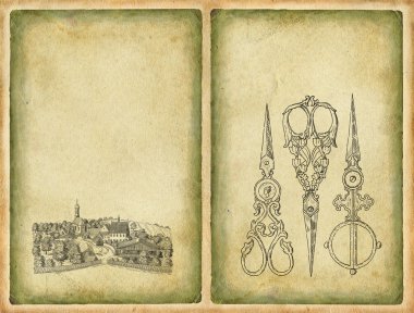 çerçeve çiçek şekil