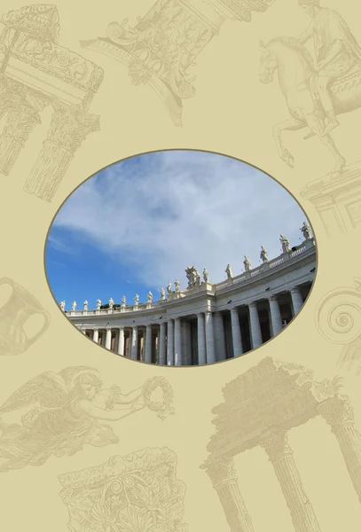 Rome view illustration — Stock Photo, Image