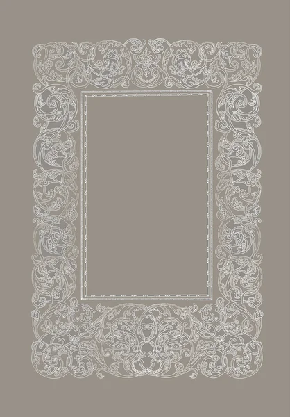 Old frame illustration — Stock Photo, Image