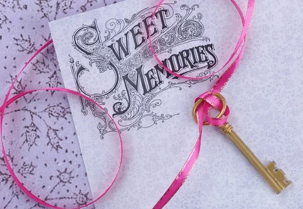 Sweet memories background — Stock Photo, Image