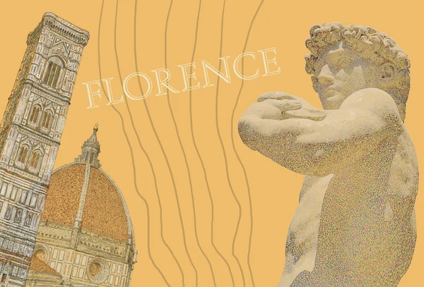 Florence View — Stock fotografie