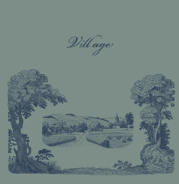 Old village — Stock Photo, Image