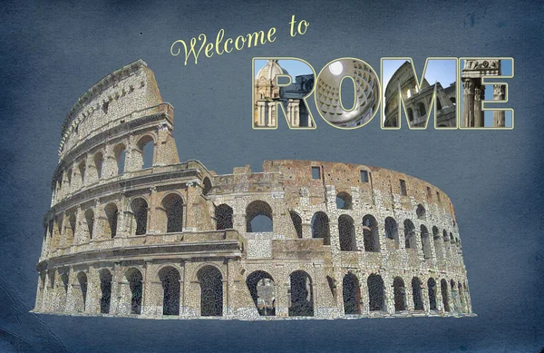 Rome weergave — Stockfoto