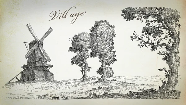 Illustration du village — Photo