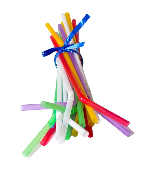 Coloured tubes on the isolated background — Stock Photo, Image