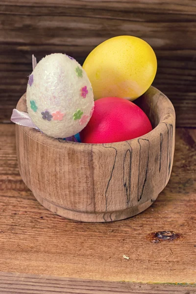 Painted eggs to the holiday. — Stock Photo, Image
