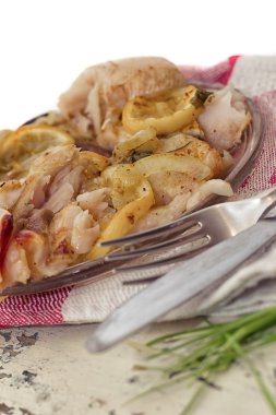 Balık yemek hazırlanması