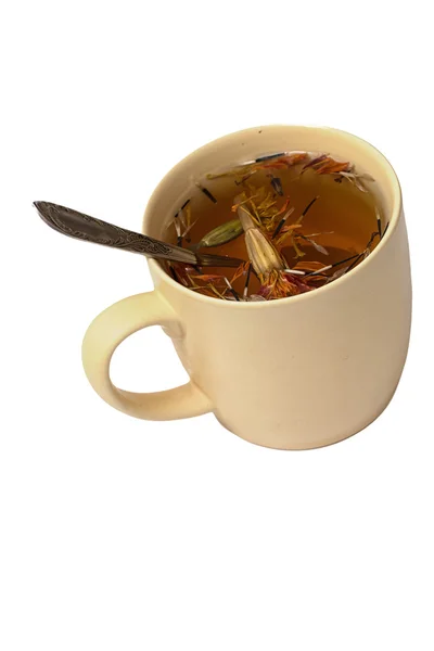 ハーブの健康的な herbares からお茶をリフレッシュ — ストック写真