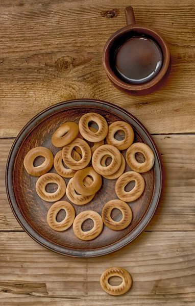 Bagels from a test — Stock Photo, Image