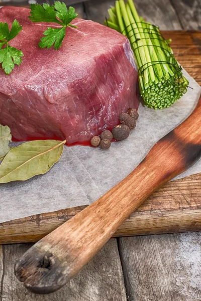 Maso a hovězí maso — Stock fotografie