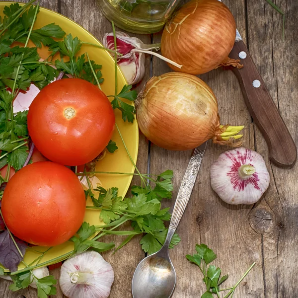 Produtos hortícolas frescos — Fotografia de Stock