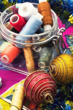 Noel süslemeleri hazırlanması