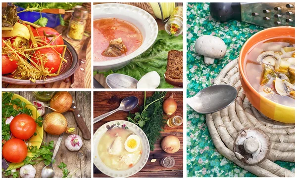 Food of the national Russian cuisine — Stock Image Food of the national Russian cuisine Stock Photo