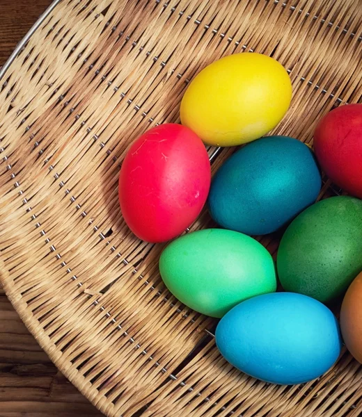 Kurze jaja malowane — Zdjęcie stockowe