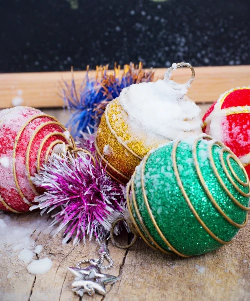 Decoraciones navideñas tradicionales — Stockfoto
