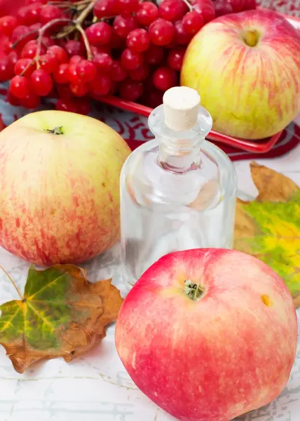 Осенний сбор яблок — стоковое фото