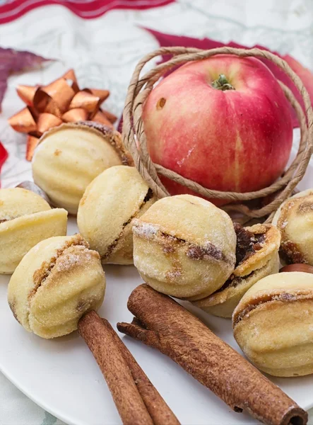 밀가루, 달콤한 패스트리 및 재료 — 스톡 사진