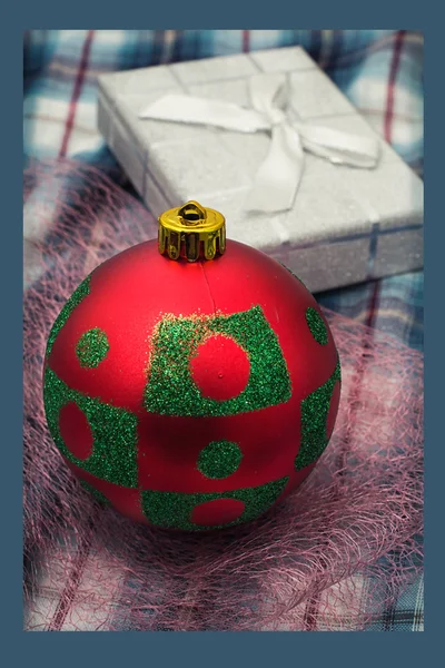 Karácsonyi üdvözlőlap — Stock Fotó