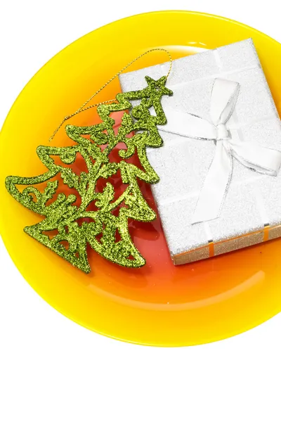 Boże Narodzenie i nowy rok akcesoria i dekoracje — Zdjęcie stockowe
