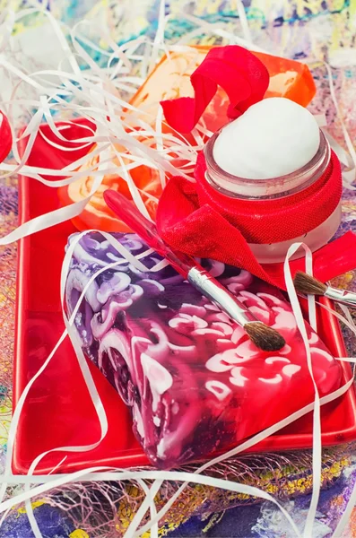 Fruit lovely soap — Stock Photo, Image