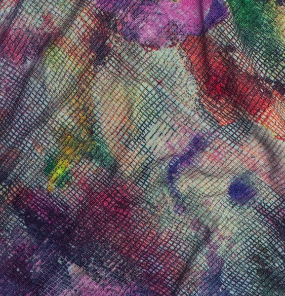 Textiel stof aquarel kleurcode — Stockfoto