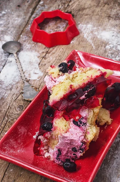 Homemade fruit cake — Stock Photo, Image