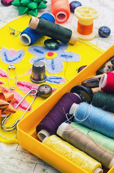 Sewing accessories — Stock Photo, Image