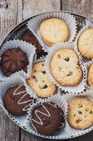 Baked sugar cookies — Stock Photo, Image