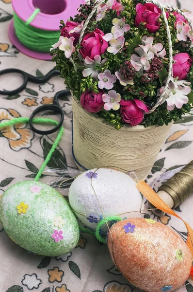 Preparation Easter decorations — Stock Photo, Image