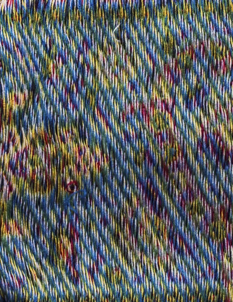 手工编织的织物 — 图库照片